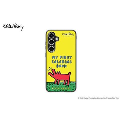 三星Galaxy S24  S24+ Keith Haring Barking Dog 主题保护壳  原装主题保护套