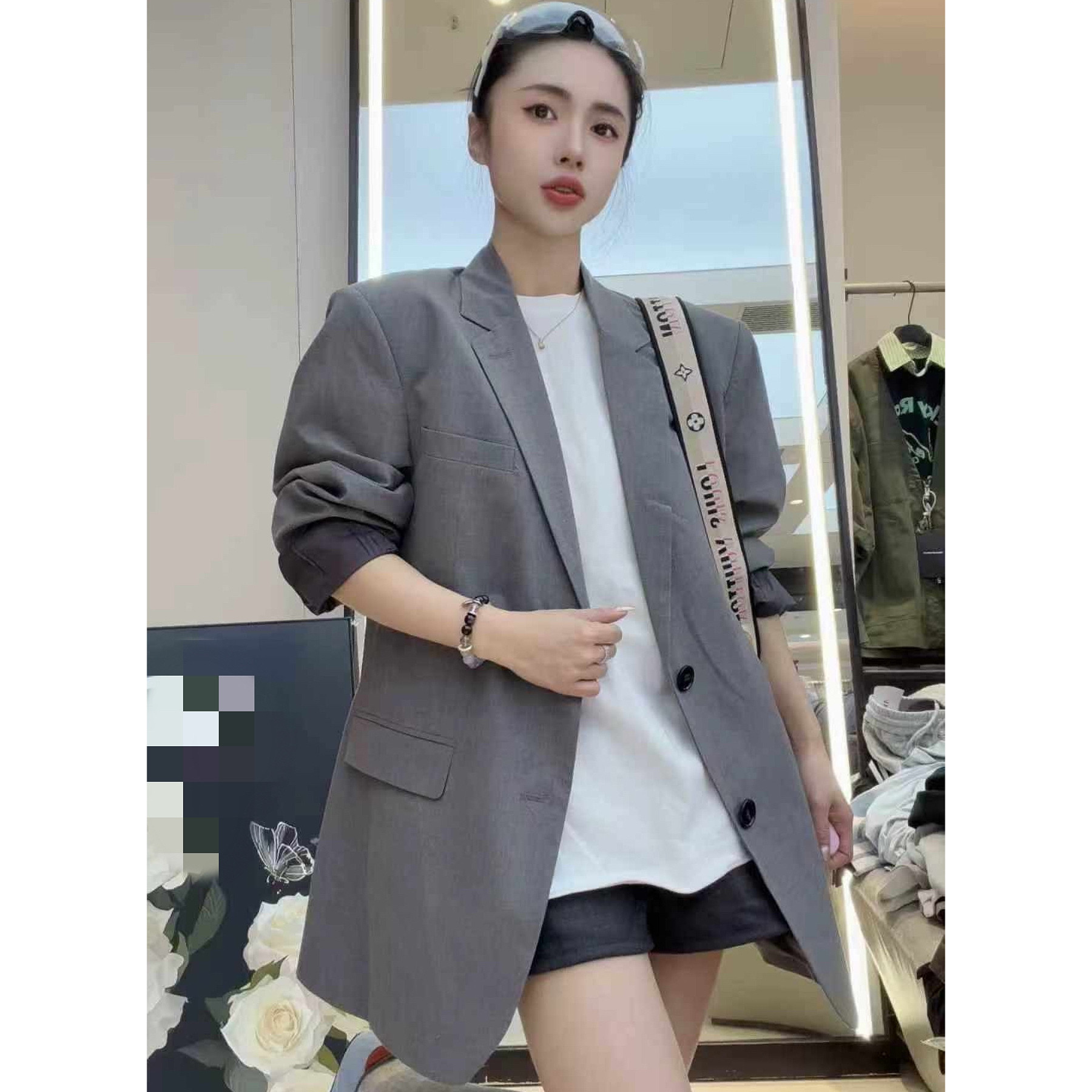 欧洲站2026春款HAV欧货 时髦百搭西服外套
