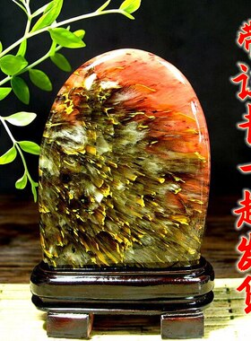 新中式禅意玉石水晶桌面摆件