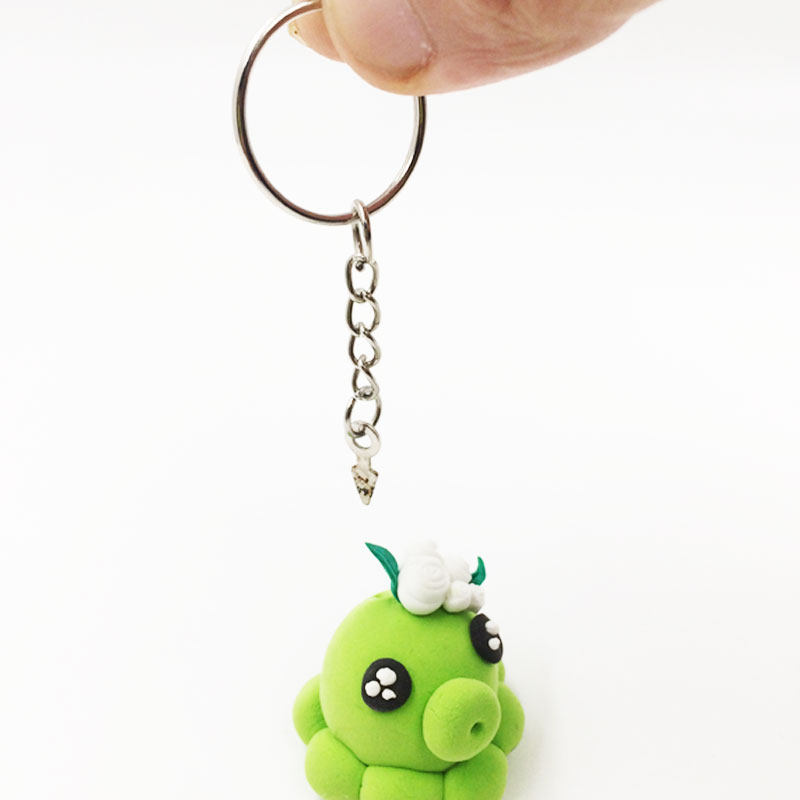 吊坠扣超轻粘土diy挂件挂饰配件 手工制作钥匙链扣环圈挂件扣环