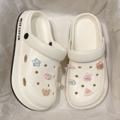 凉拖鞋 洞洞鞋 厚底eva凉鞋 防滑防臭沙滩男士 女士夏季 外穿2024新款