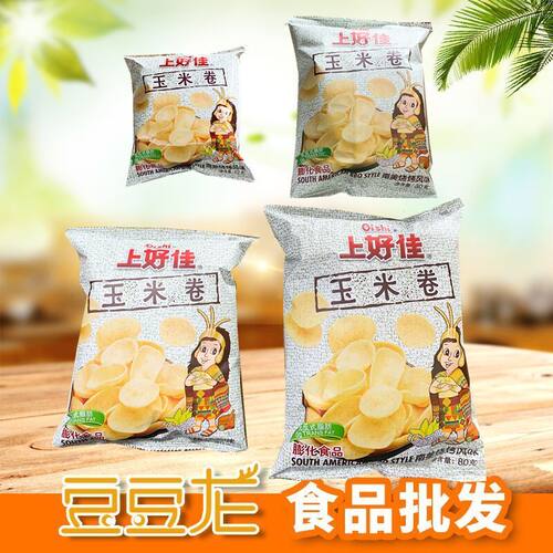 上好佳玉米卷80g休闲零食