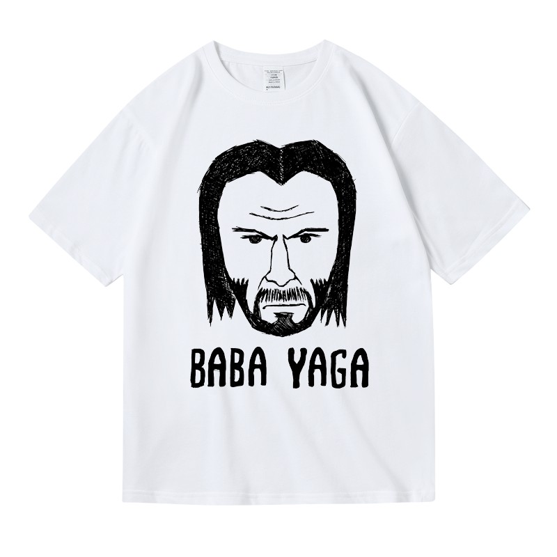 夏季疾速特攻约翰威克基努里维斯电影纯棉宽松大码短半袖T恤男女