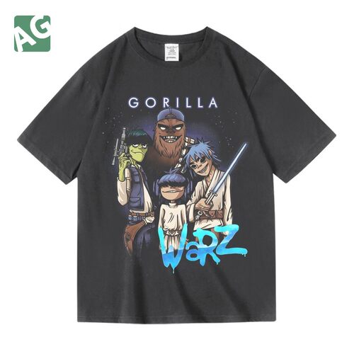 Gorillaz短袖青春流行