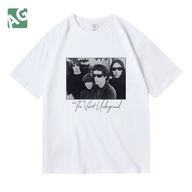 地下丝绒短袖T恤青春流行