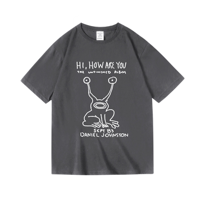 纯棉半袖T恤科本同款摇滚周边