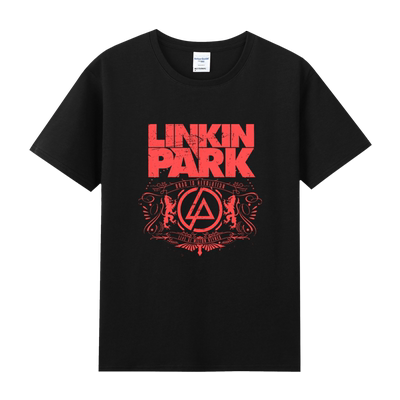 夏装圆领摇滚乐队衣服公园