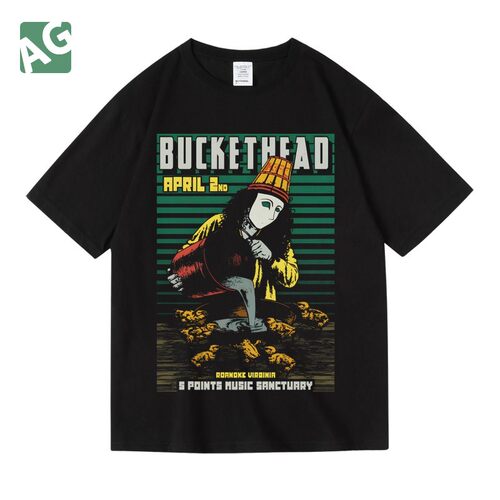 buckethead桶哥2短袖潮