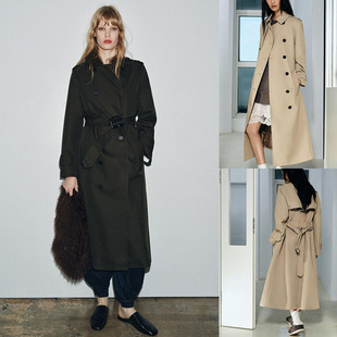 新品 0518243 女装 风衣 507 气质甜美防水双襟翻领长袖 2025冬季