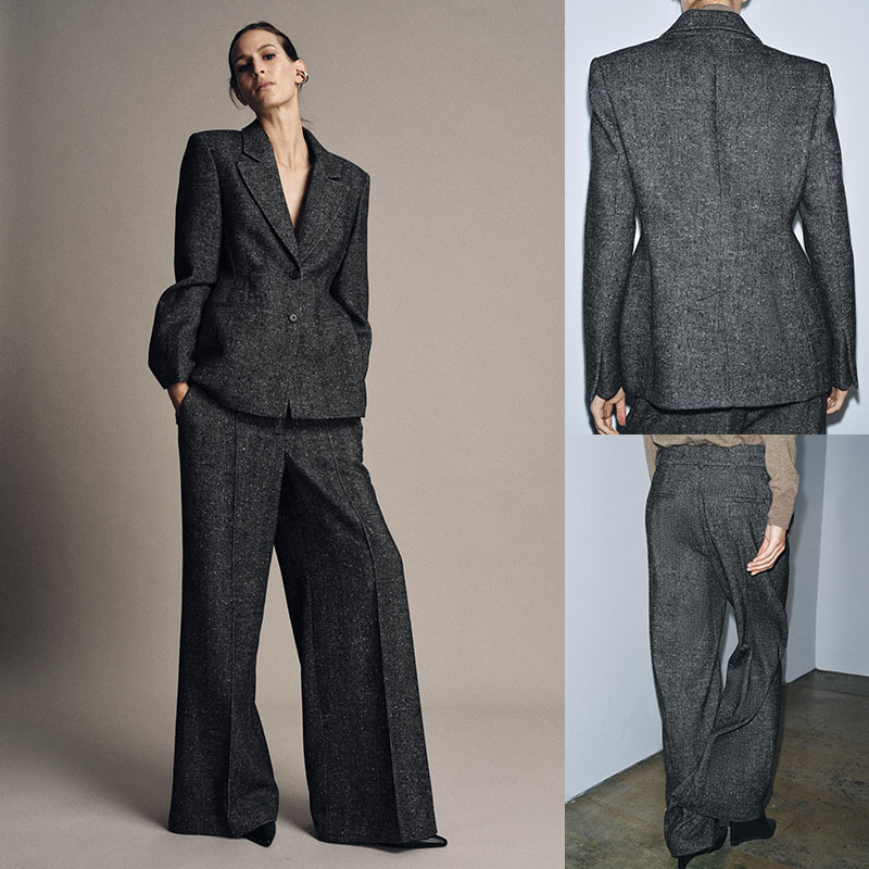 2025冬季新品 女装 西装外套 3736264 084 中腰裤子 5344251 084