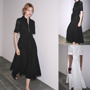 气质刺绣衬衫 式 800 新品 250 8223087 女装 连衣裙 2025夏季 短袖