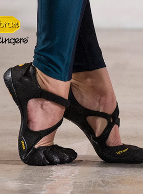 vibram五指鞋女室内健身训练瑜伽普拉提软底防滑舞蹈鞋VSOUL