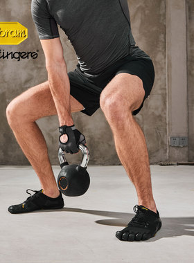 Vibram室内外健身训练五指鞋男赤足深蹲健身运动五趾跑步鞋KSOEVO