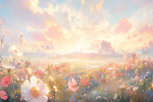 木质拼图300/500/1000片大型成年人减压儿童益智拼块梦幻浪漫花海