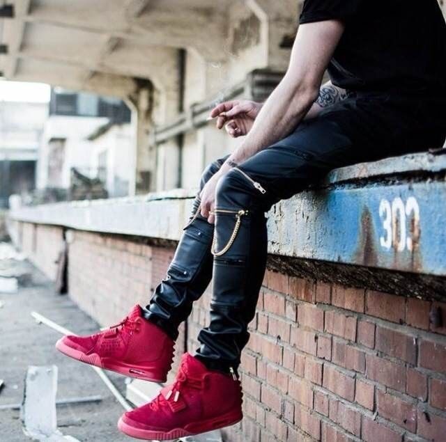 Pantalon cuir homme pour adolescent pour automne - Ref 1482910 Image 4