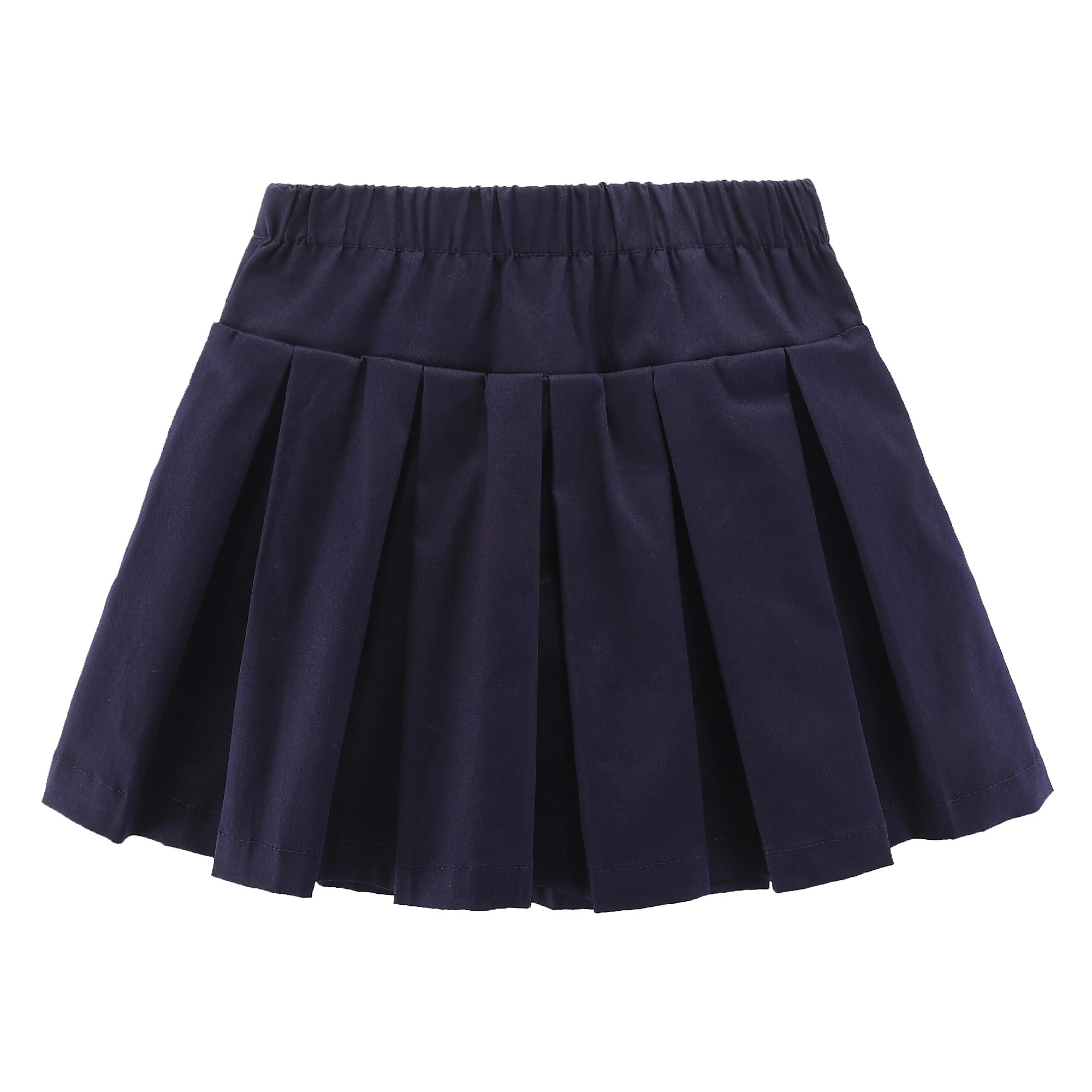 女童半身裙春秋款儿童格子裙中大童百褶裙百搭校服裙