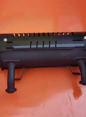 隆鑫双缸发动机LC2V78F消音器670D排气管筒，10kw发电机烟管740