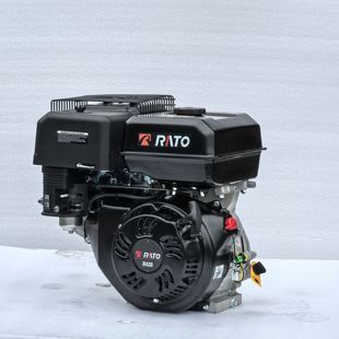 Rato单缸汽油发动机190F欧五排放R420碎枝机马路切割机船用15hp