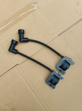 隆鑫764cc发动机双缸垂直轴割草机配件点火线圈器高压包2p77/80