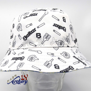德国进口贝特帽子双色射箭帽子双面射箭渔夫帽射箭队同款弓箭周边