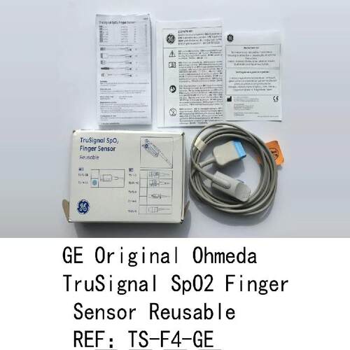 GE Ohmeda(欧美达）一体成人指夹血氧探头4m订货号TS-F4-GE