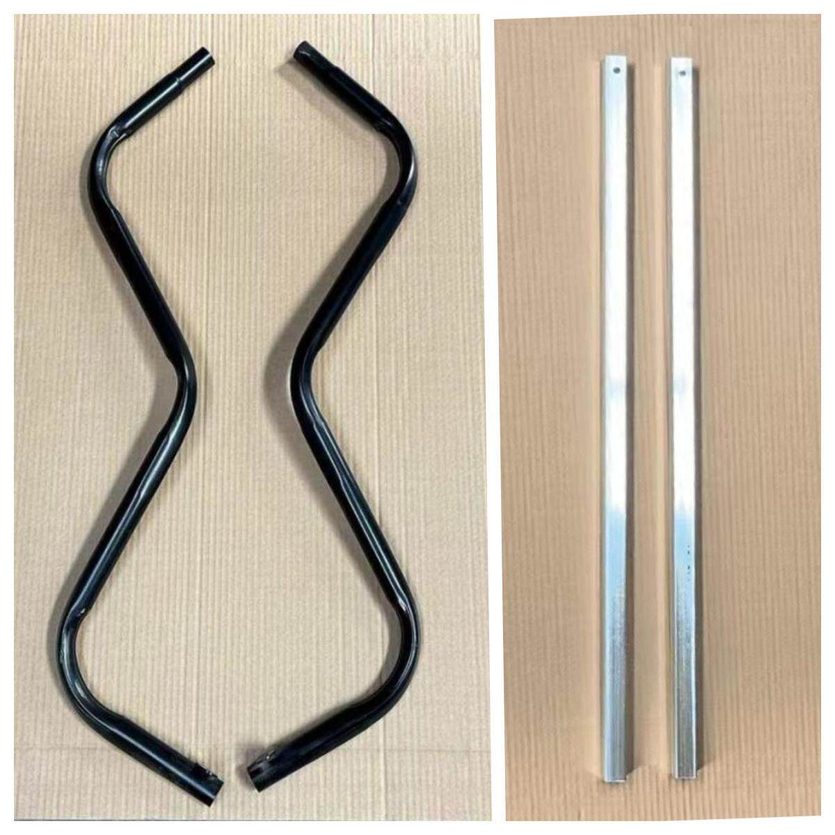 电动电瓶三轮车车棚专用雨棚架子配件支撑支腿粗厚加厚后腿零配件