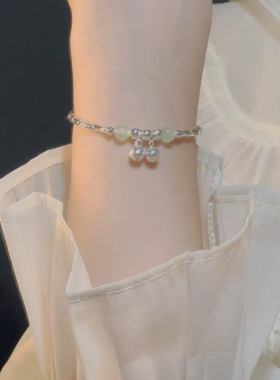 上岸925纯银铃铛竹节ins小众设计