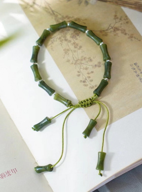 设计师推荐原创复古橄榄石手串汉