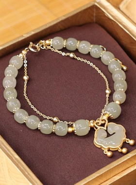 厂长推荐平安喜乐天然和田玉平安