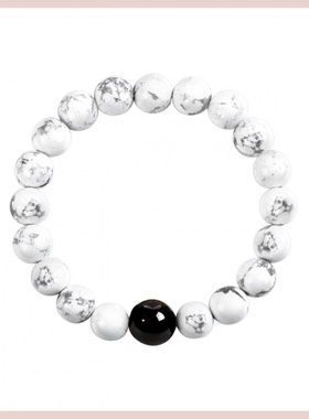 设计师推荐黑曜石情侣手链小众原