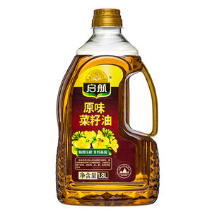 启航原味菜籽油小瓶1.8升非