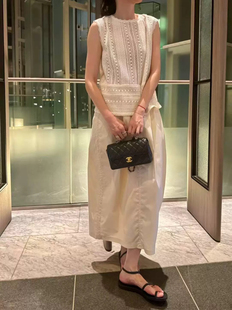 25夏季 背心女 新款 love波西米亚风小众镂空钩织圆领宽松显瘦无袖