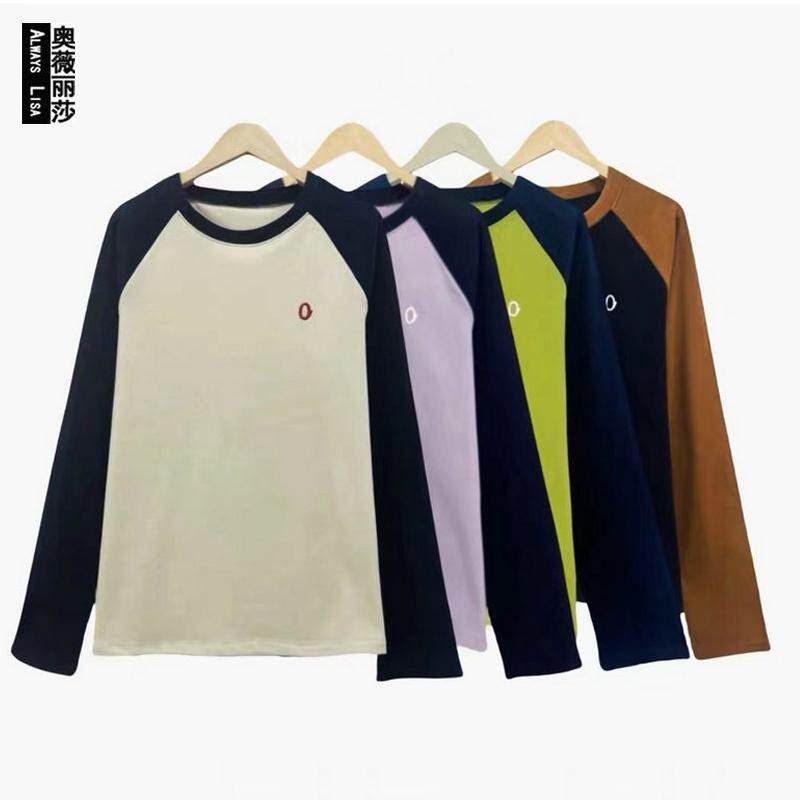 休闲刺绣减龄暖心双面奥绒T恤