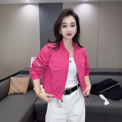 春夏薄款外套女短款小个