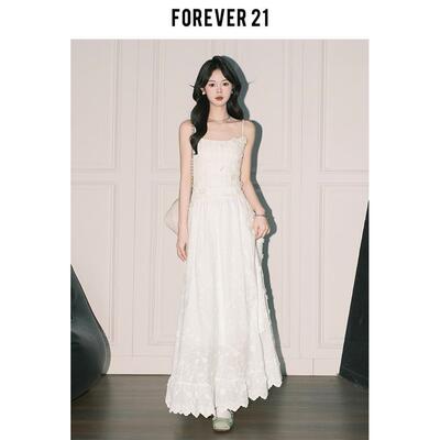 Forev21巨好看白色A字提
