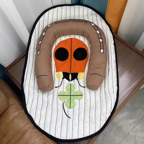 纯原纯棉宝宝趴趴垫爬爬垫小宝宝可以趴在上面玩耍猫窝宠物窝