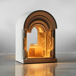 复古香薰蜡烛融蜡灯套装家用卧室小夜灯男女生日礼物香薰灯融烛灯