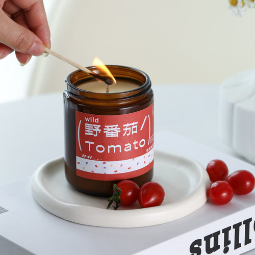 野番茄香薰蜡烛持久香氛伴手礼