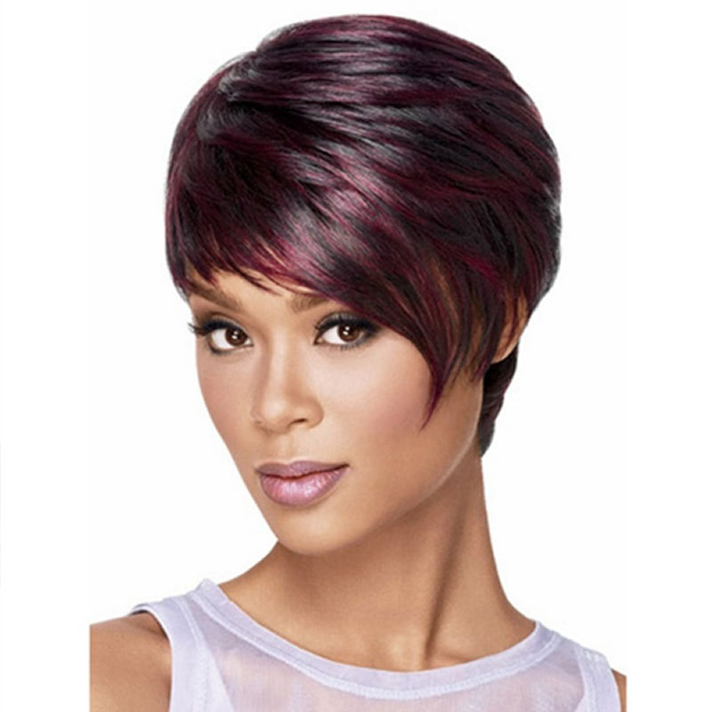 Brazilian human hair short Bob lace wigs non remy