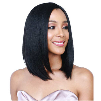 Women Wigs Short Straight Human Hair Wigs Pixie Cut Hair Wig