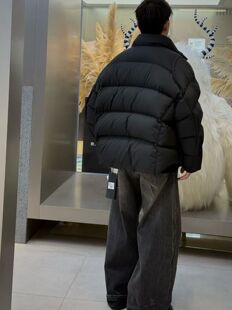 目写原版立领潮牌羽绒服超厚超轻大排骨时尚潮流痞帅宽松版型外套