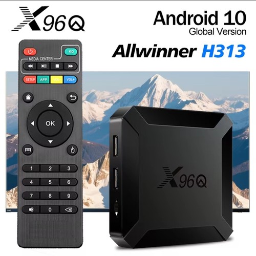 X96Q网络机顶盒 4K电视盒子 全志H313 安卓10  TV BOX