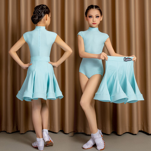 欧标拉丁舞比赛服女童2026