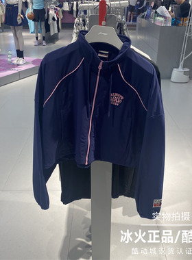 李宁女子夏季宽松运动休闲外套潮