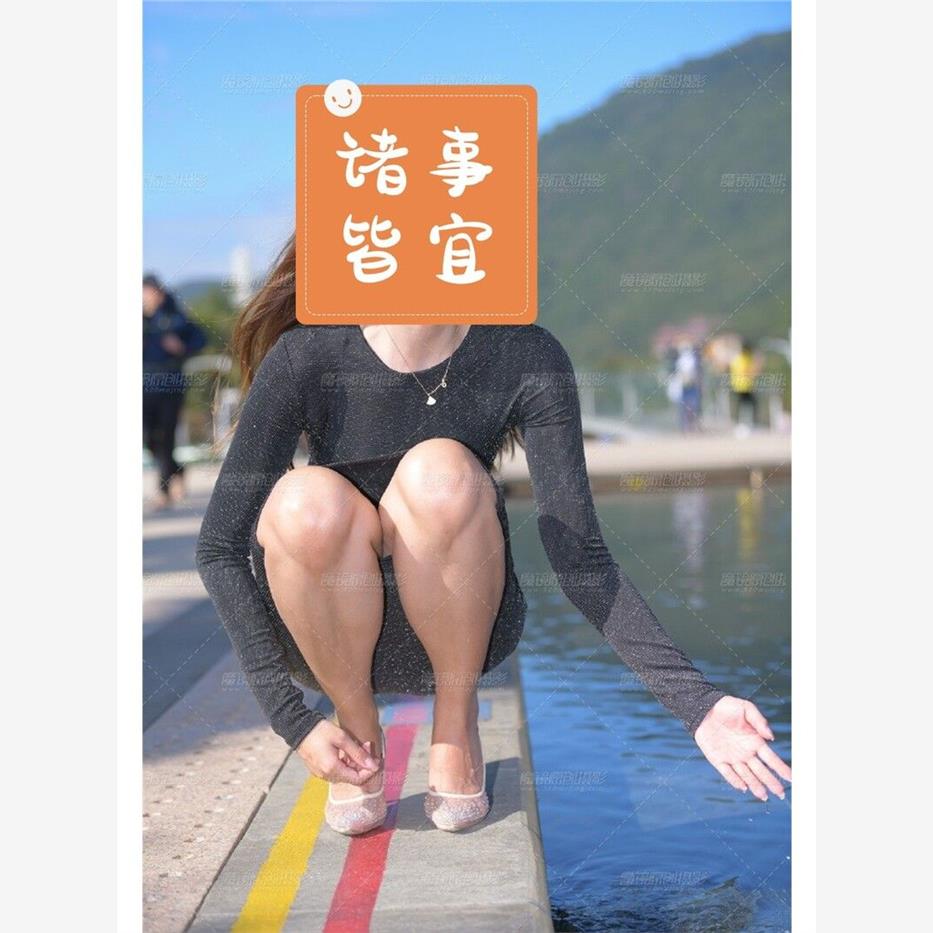 户外连衣裙战袍女圆领优雅性感银丝微透露心机包臀修身显瘦弹力