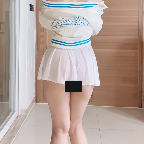 可爱裙子可外穿易无内衬百褶裙