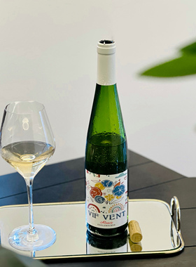 阿尔萨斯香香混酿 西万尼雷司令麝香 法国维风vif vent干白葡萄酒