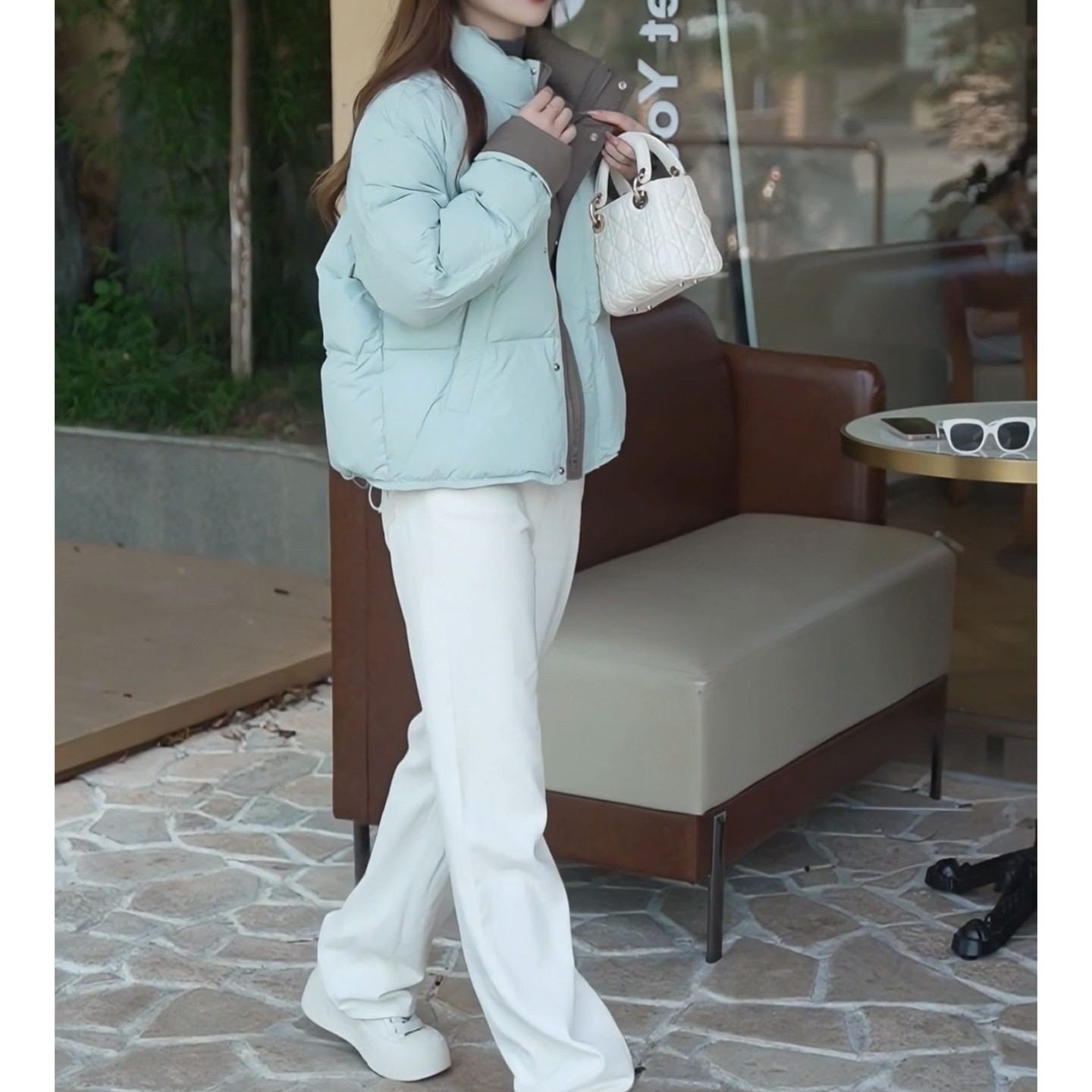 2026年新款巨好看的加厚蓝色短款洋气夹棉棉服外套女款冬季棉袄,女装/女士精品,棉衣/棉服,淘宝优惠券,粉丝福利购,淘宝优惠卷