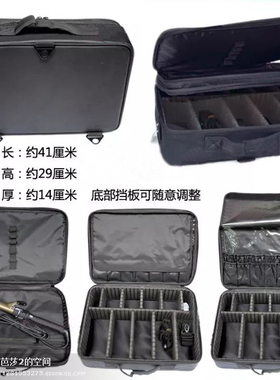 双层化妆包美甲工具箱收纳