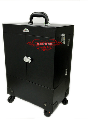 srise尚禾专业化妆 纹绣 美甲多用途拉杆箱 工具箱 万向轮 大容量